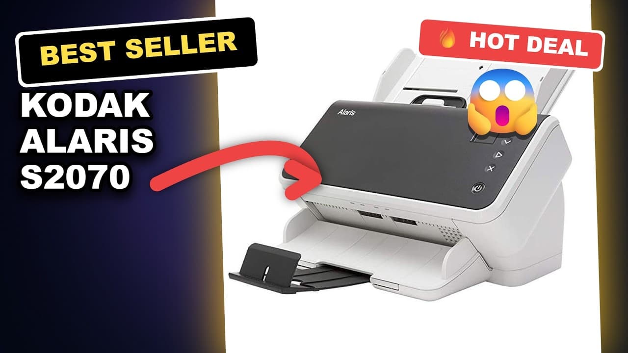 Kodak Alaris S2070 Review: The Best Budget Sheetfed Scanner?