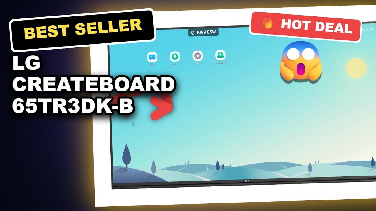 LG CreateBoard 65TR3DK-B Review: Revolutionary 65" Touchscreen TV for Classrooms and Businesses