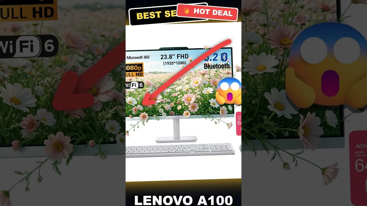 Lenovo A100 All-in-One Review: Is This 24" Office PC Worth It in 2024?