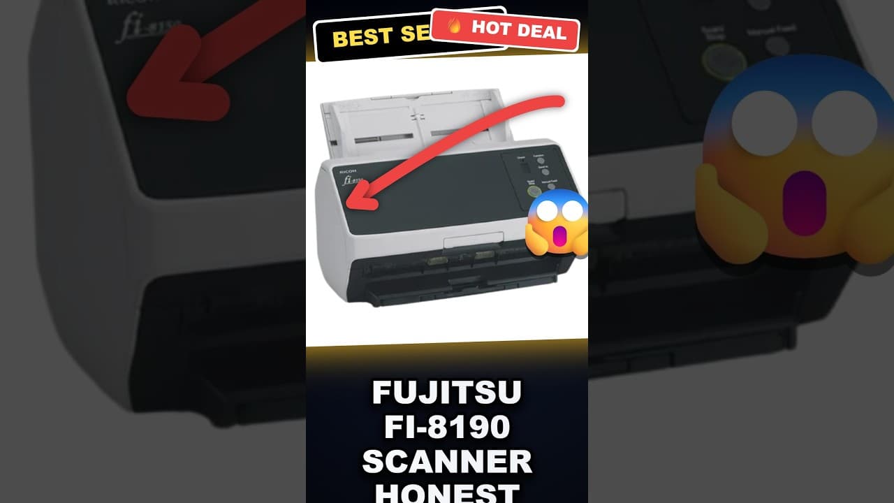 Fujitsu Fi-8190 Scanner Honest Review: Is It Worth the Investment?