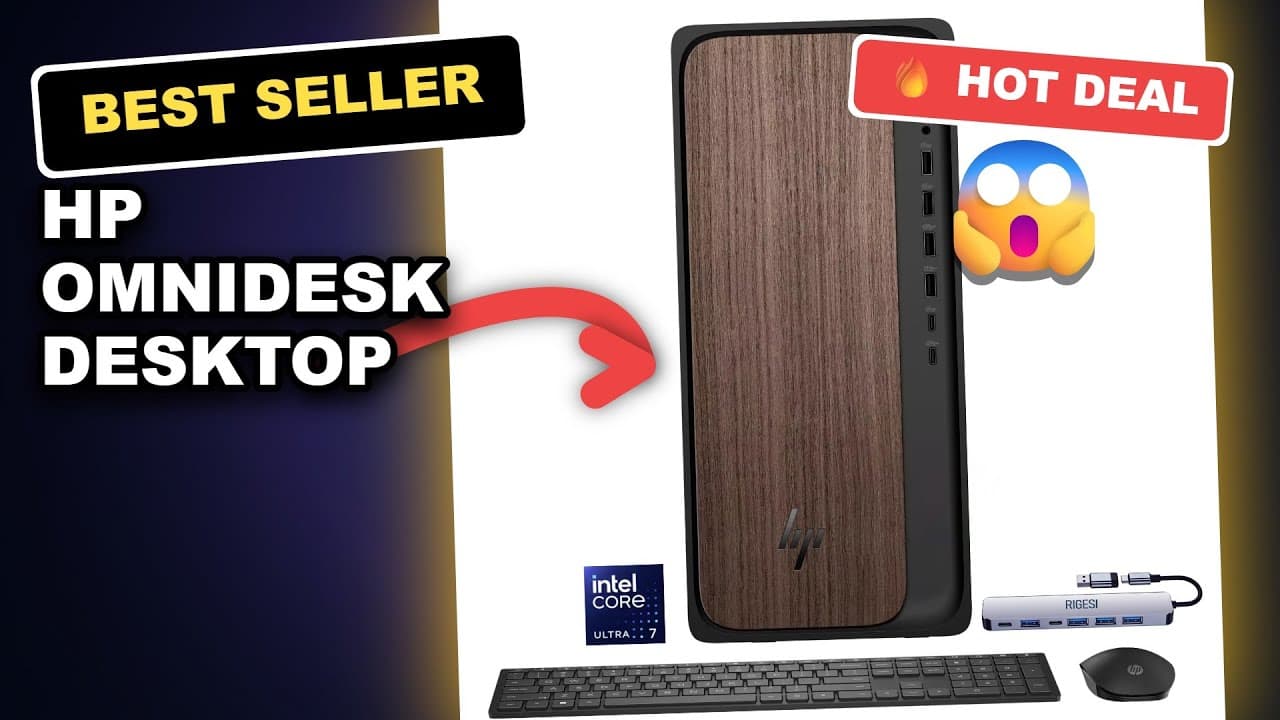 HP OmniDesk Desktop Computer: Is It Worth the AI-Ready Performance in 2024?