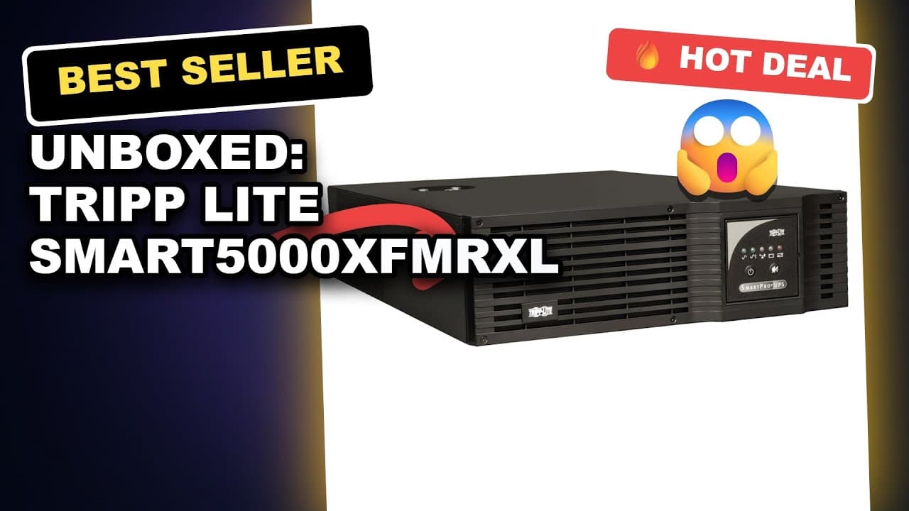 Unboxed: Tripp Lite SMART5000XFMRXL 5kVA UPS Review: Is It Worth the Price?