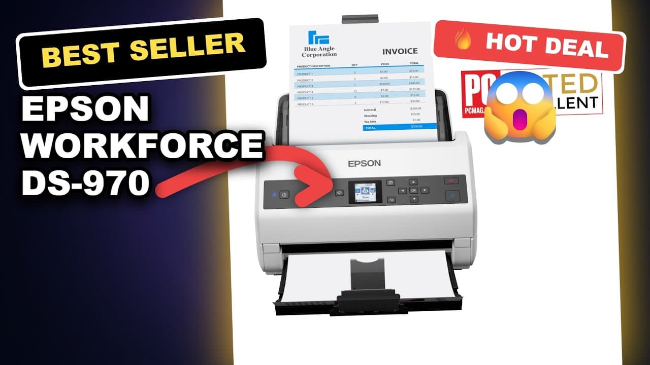 Epson Workforce DS-970 Review: Game-Changing Sheetfed Scanner for Business - Unbeatable Speed, Accuracy, and Features