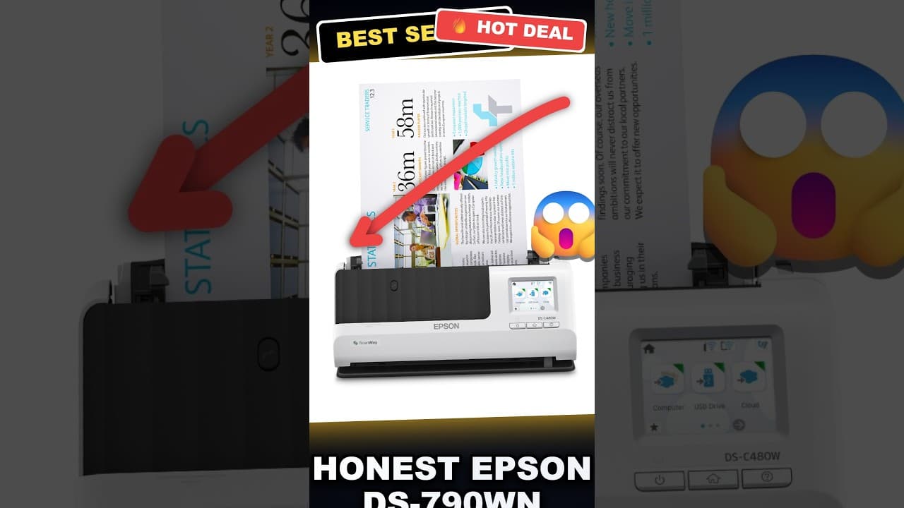 Honest Epson DS-790WN Review: Wireless Color Scanner for PC & Mac Worth It?
