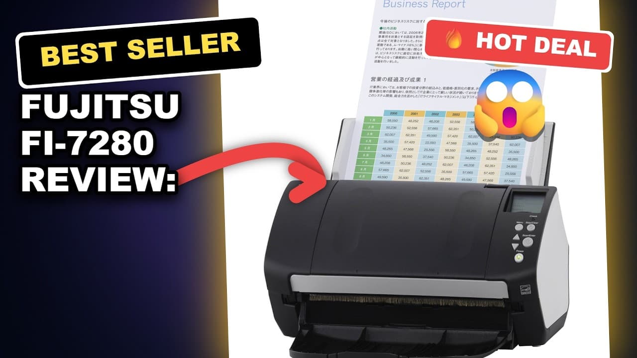 Fujitsu fi-7280 Review: Best High-Performance Document Scanner for Professionals