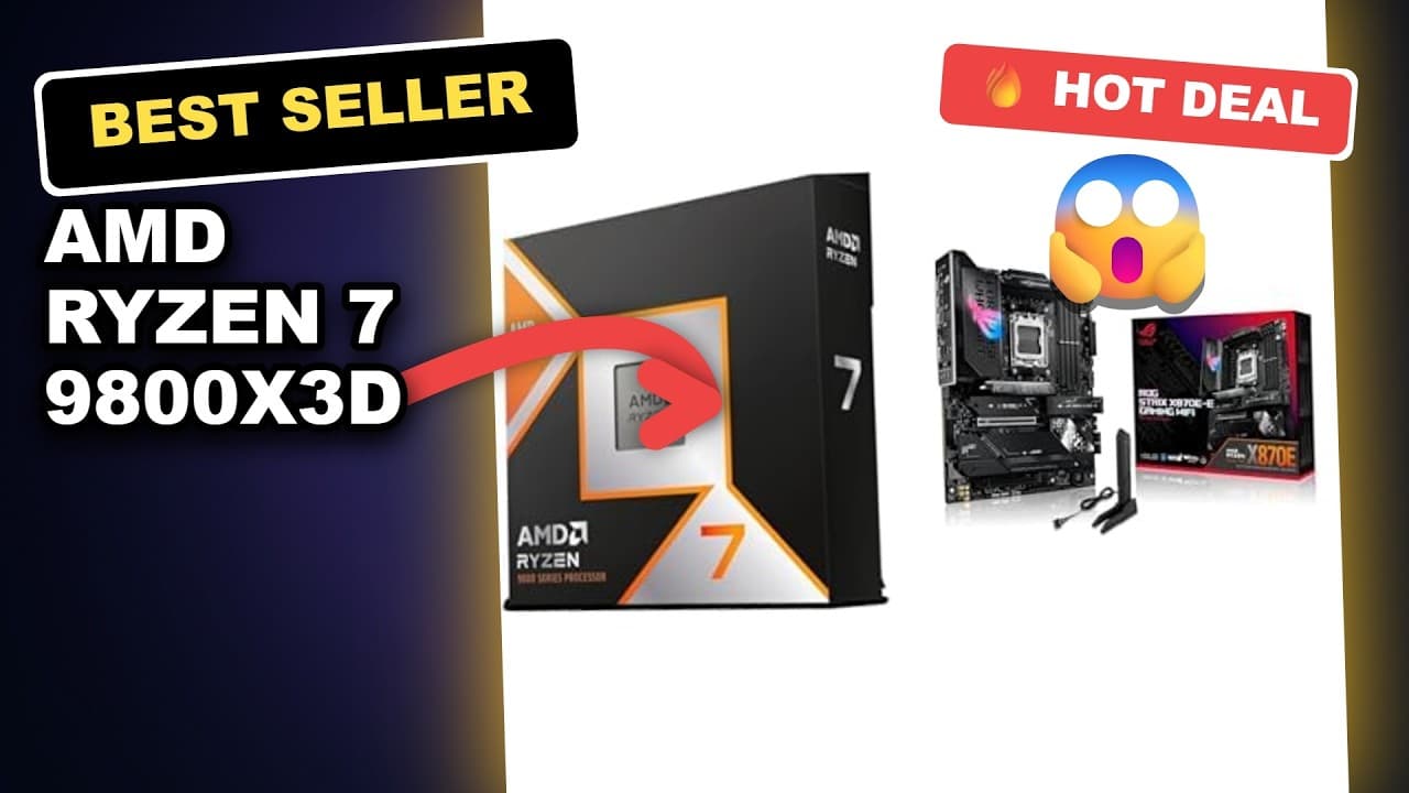 AMD Ryzen 7 9800X3D Tested: The Fastest Gaming CPU Right Now?