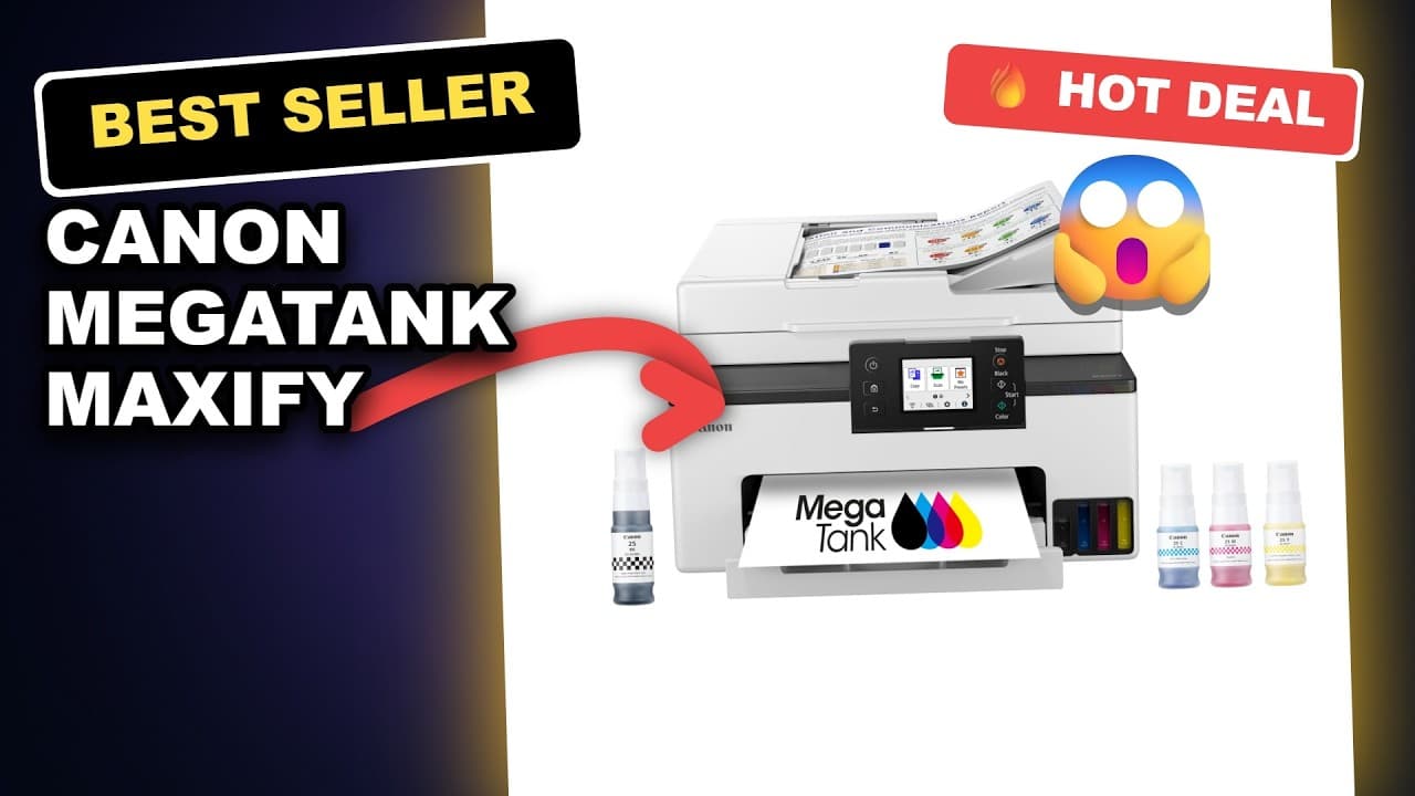 Canon MegaTank MAXIFY GX2020 Wireless Printer Review: Actually Good for Home & Office