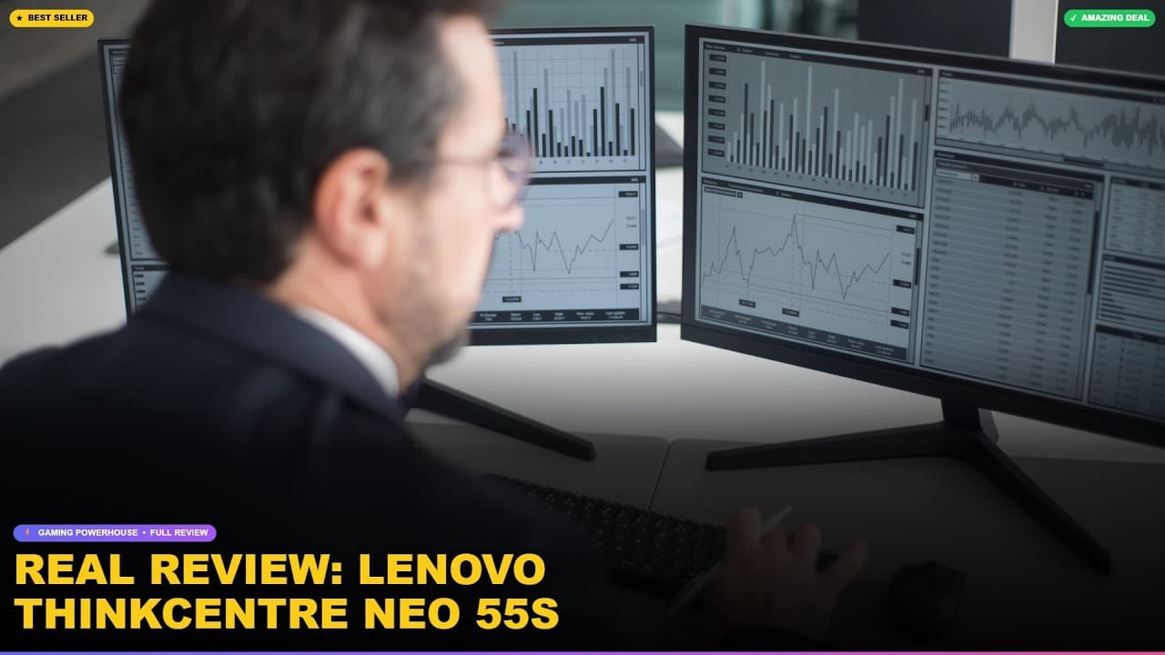 Real Review: Lenovo ThinkCentre Neo 55s Business Desktop, AMD Ryzen 5 220, 16GB RAM, 512GB SSD