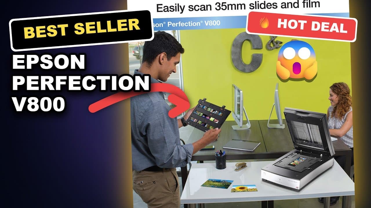 Epson Perfection V800 Photo Scanner Real Review: Precise Color and Detail for the Win