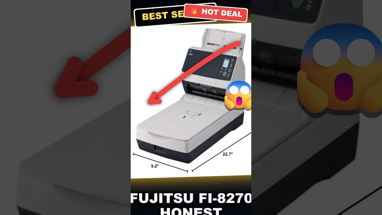 Fujitsu fi-8270 Honest Review: Is This the Best Office Scanner for Your Business?