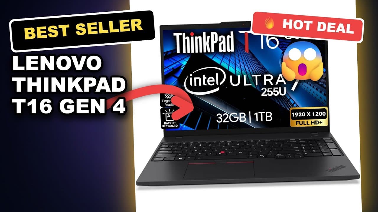 Lenovo ThinkPad T16 Gen 4 Review: Business Laptop Worth the Investment for 2024?