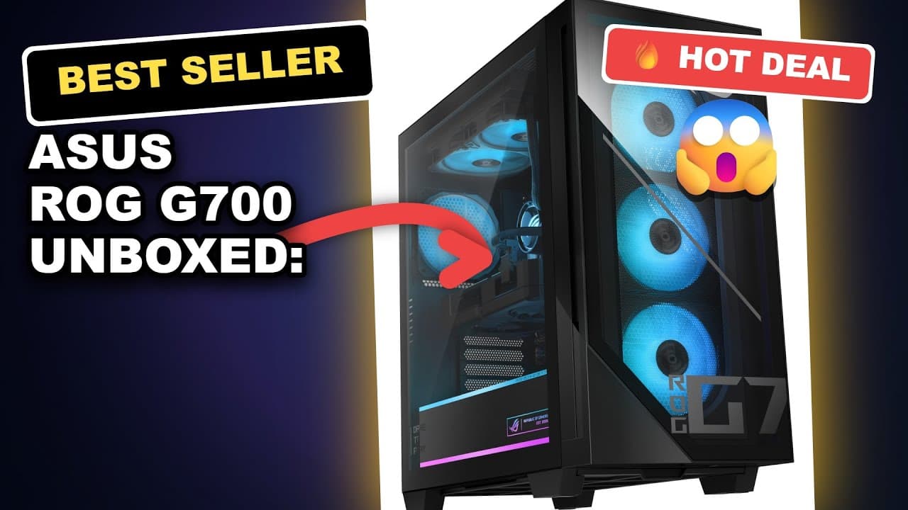 ASUS ROG G700 Unboxed: Powerful Gaming Desktop for PC Elite