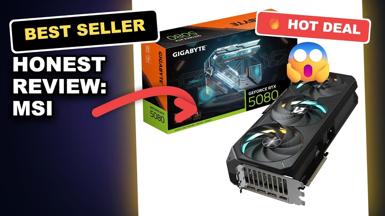 Honest Review: MSI Gaming RTX 5080 16G Inspire 3X OC Black Graphics Card