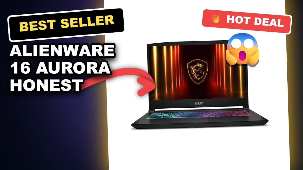 Alienware 16 Aurora Honest Review: Real-world Use, No Gimmicks